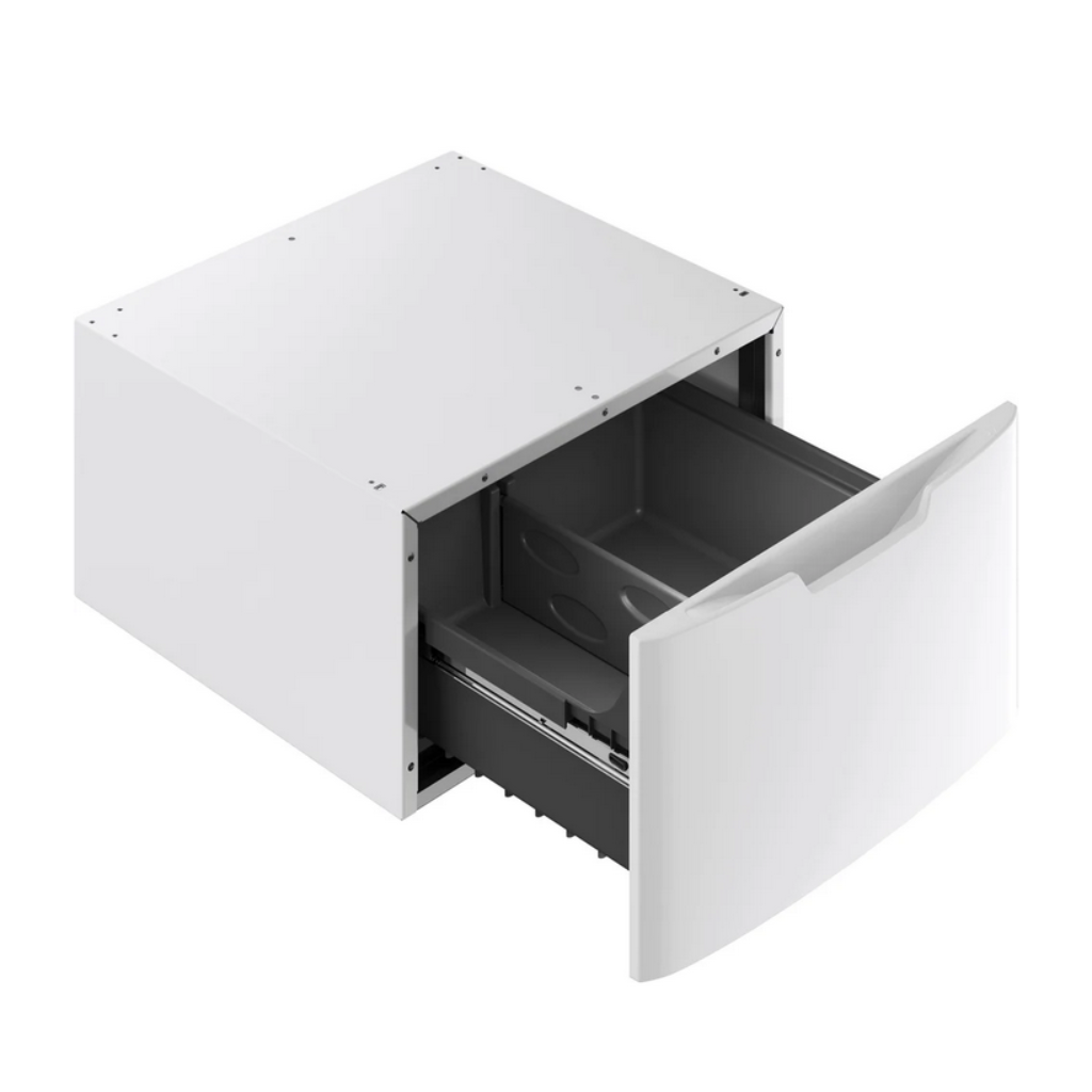 16-Inch Pedestal 28-inch Wide for Front Load Washer and Dryer with Storage