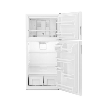 18 Cu. Ft. 30-inch Top-Freezer Refrigerator with Glass Shelves