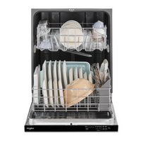 24 In Quiet Dishwasher with Boost Cycle and Pocket Handle