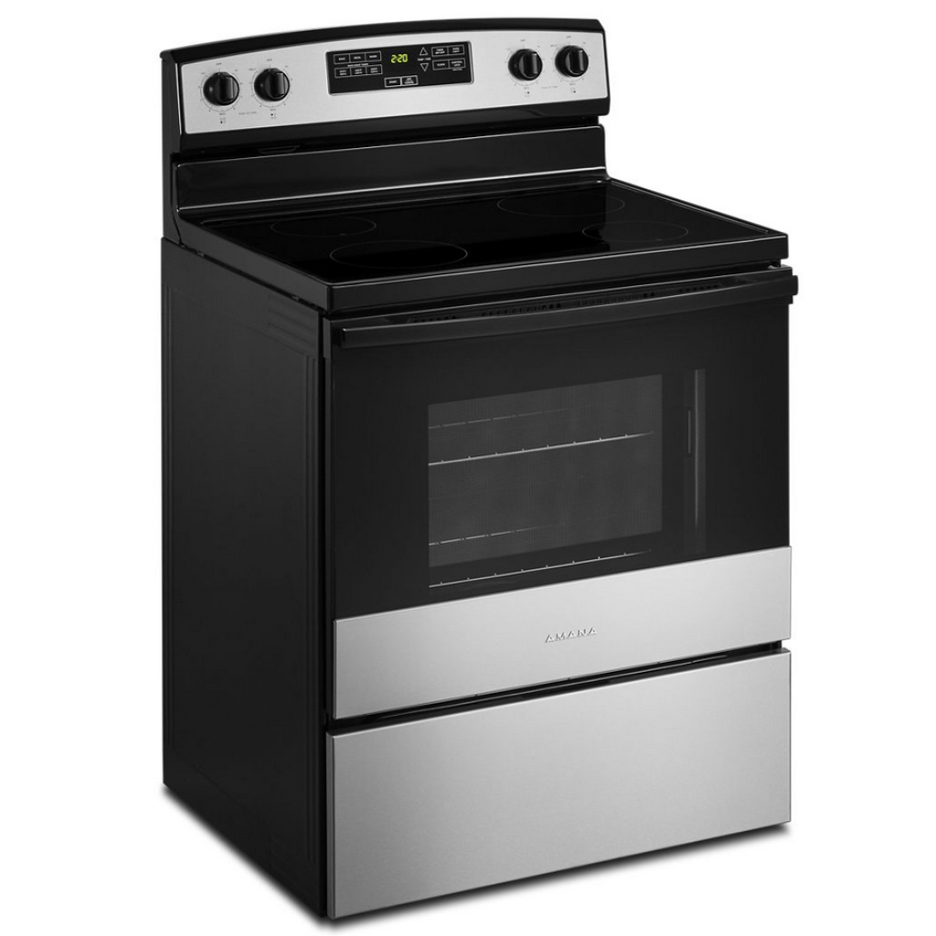 30 In Electric Range with Extra-Large Oven Window