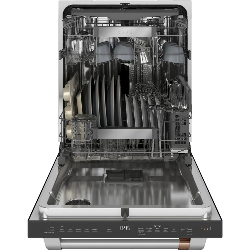 24 In Stainless Steel Interior Dishwasher with Sanitize and Ultra Wash & Dry