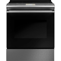 30 In Smart Slide-In, Front-Control, Induction And Convection Range With In-Oven Camera In Platinum Glass