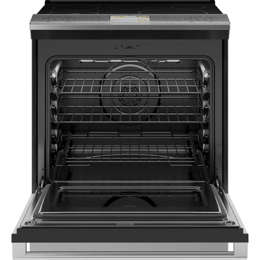 30 In Smart Slide-In, Front-Control, Induction And Convection Range With In-Oven Camera In Platinum Glass