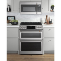 30 In Smart Slide-In, Front-Control, Induction and Convection Double-Oven Range