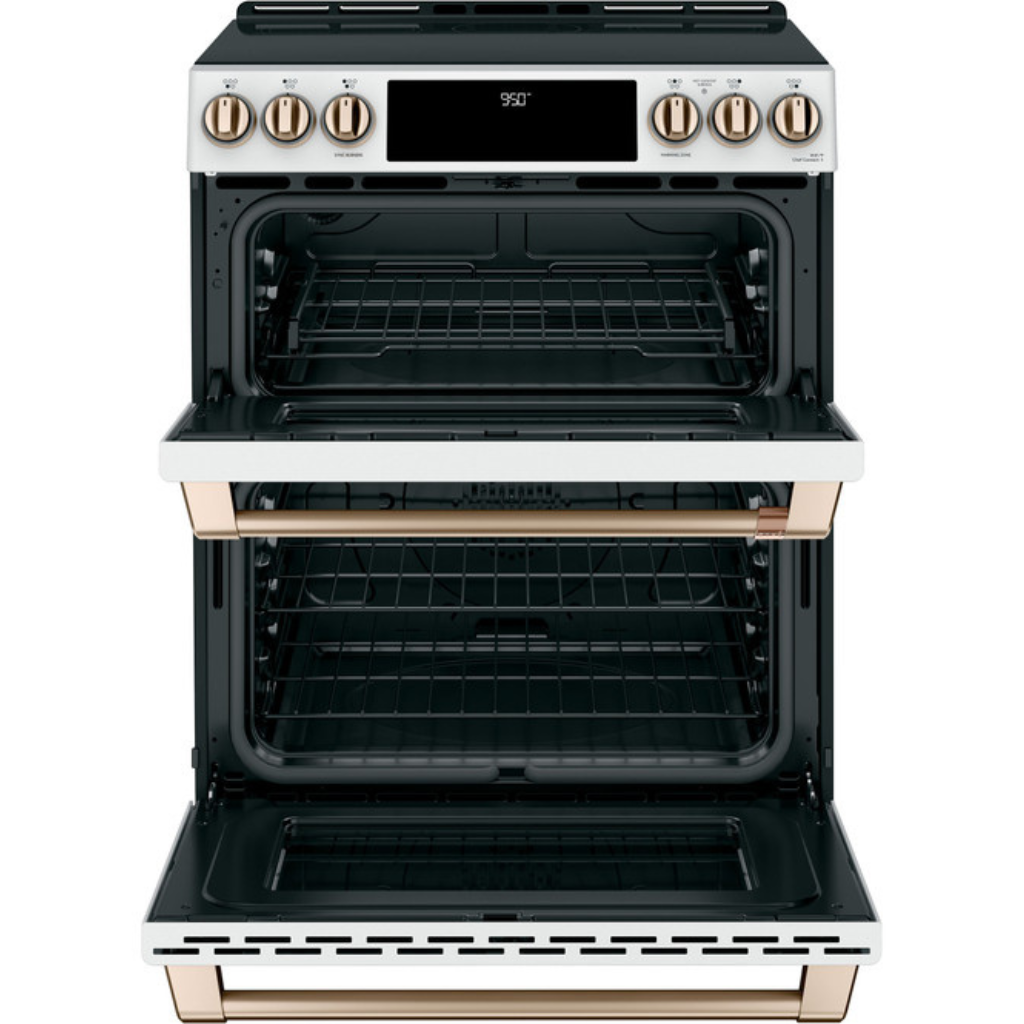 30 In Smart Slide-In, Front-Control, Induction and Convection Double-Oven Range