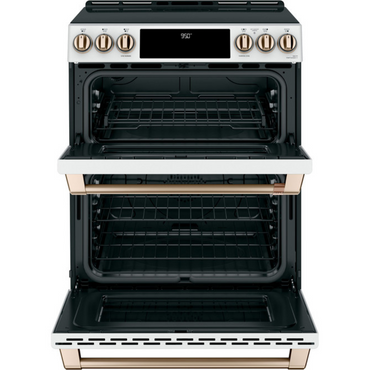 30 In Smart Slide-In, Front-Control, Induction and Convection Double-Oven Range