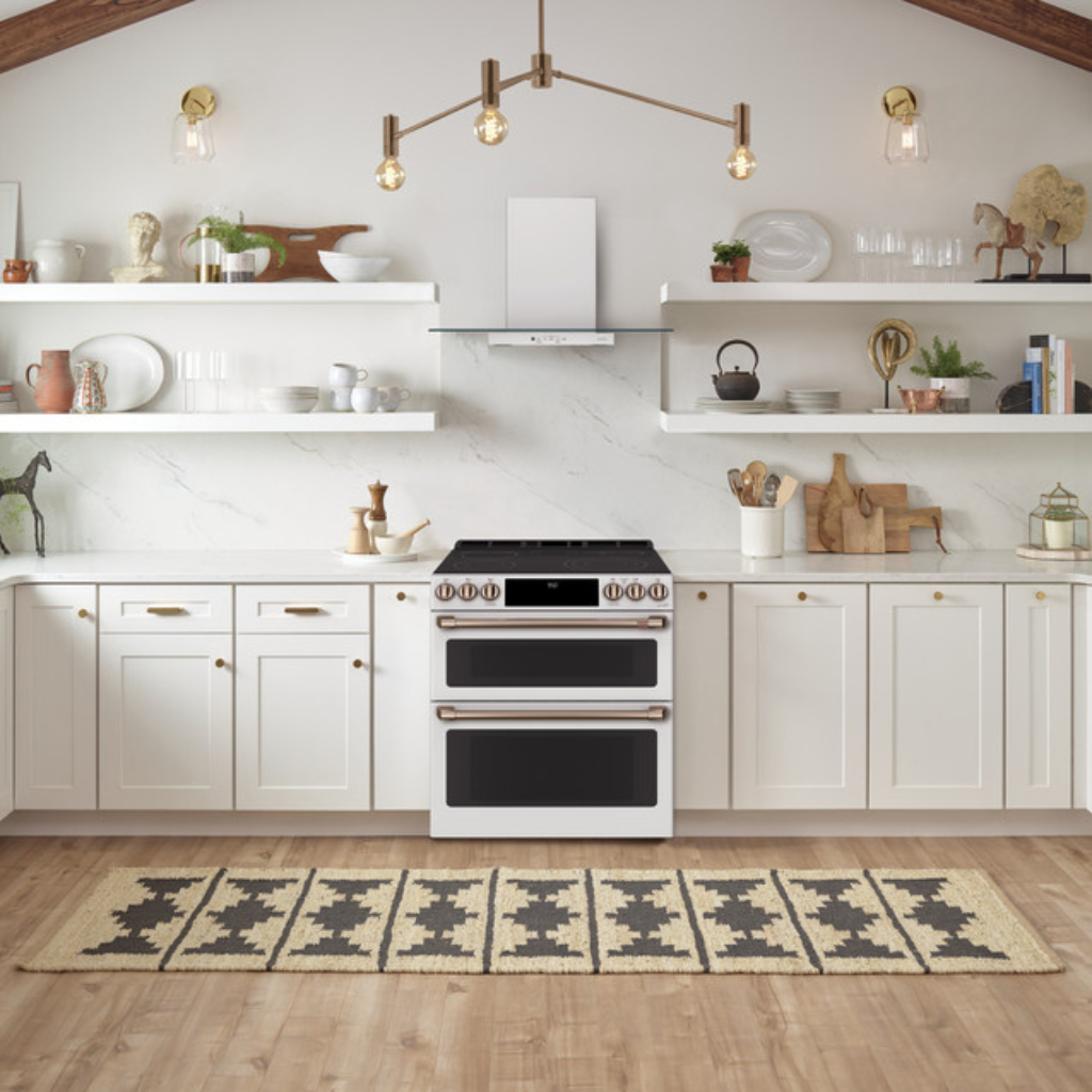 30 In Smart Slide-In, Front-Control, Induction and Convection Double-Oven Range