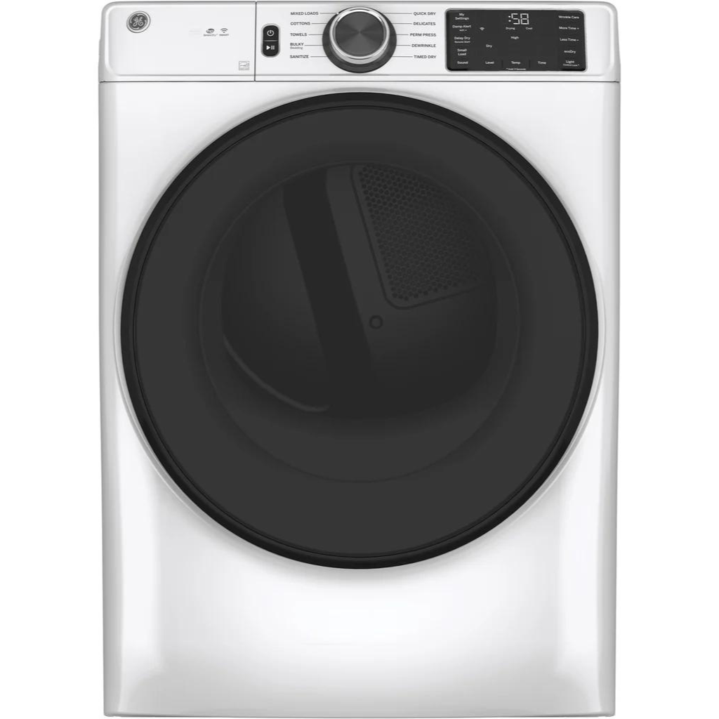 7.8 cu. ft. Capacity Smart Front Load Electric Dryer with Sanitize Cycle