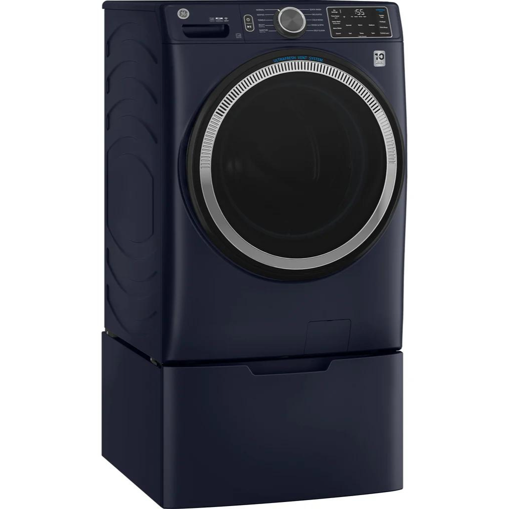 GE® 4.8 cu. ft. Capacity Smart Front Load ENERGY STAR® Washer with UltraFresh Vent System with OdorBlock™ and Sanitize w/Oxi