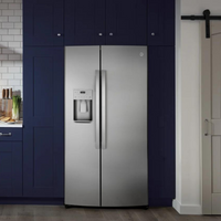 21.8 Cu. Ft. Counter-Depth Fingerprint Resistant Side-By-Side Refrigerator