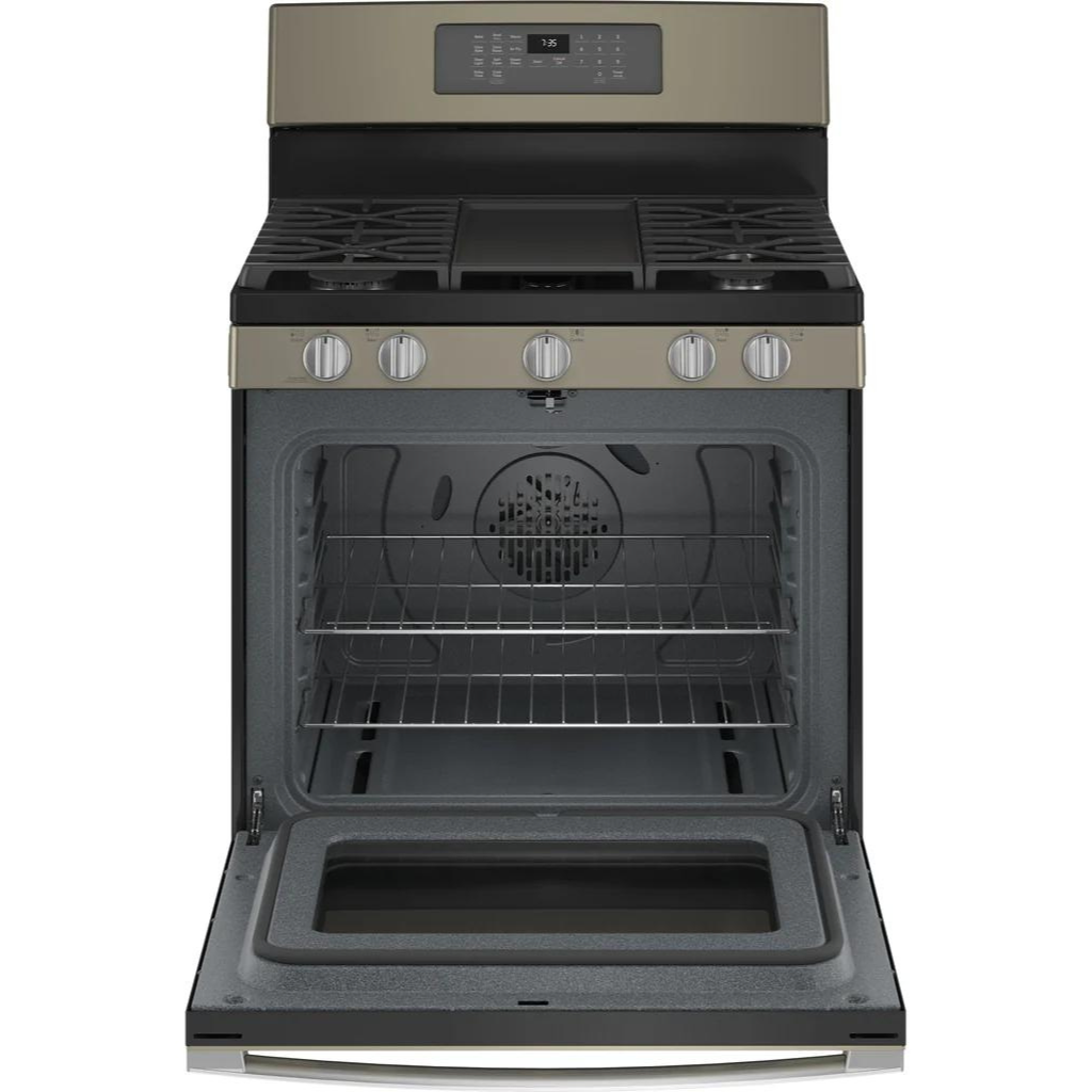 GE® 30" Free-Standing Gas Convection Range with No Preheat Air Fry