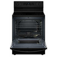 30 In Electric Range with No Preheat Mode