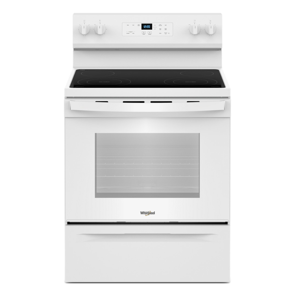 30 In Electric Range with No Preheat Mode