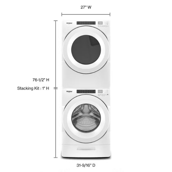 4.5 Cu. Ft. Front Load Washer with Quick Wash Cycle