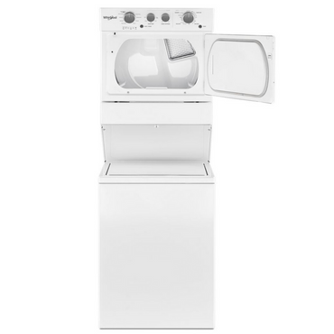 3.5. Cu. Ft. Long Vent Gas Stacked Laundry Center 9 Wash cycles and Wrinkle Shield™