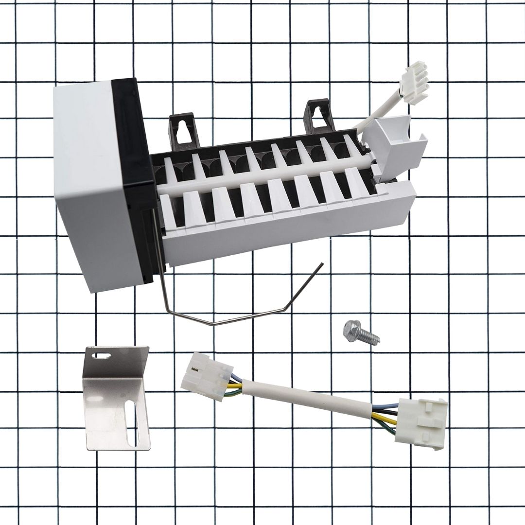 Refrigerator Ice Maker Assembly